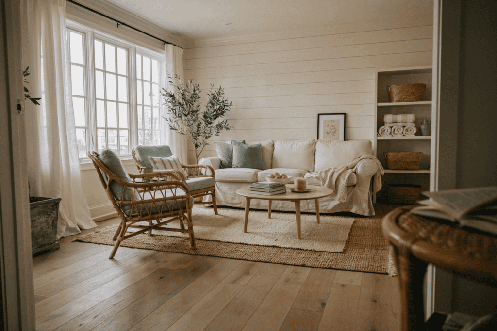 12 Popular Home Interior Design Types Explained (How to Find Your Style) Hamptons style living room interior