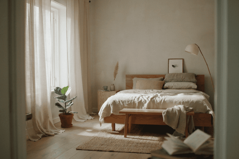 Designing a Japandi Bedroom for Restorative Peace: The Science of Serenity